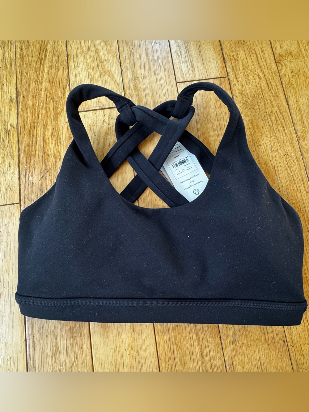 NWT Tasc Sculptive Flow Sports Bra | Black | Size Small |